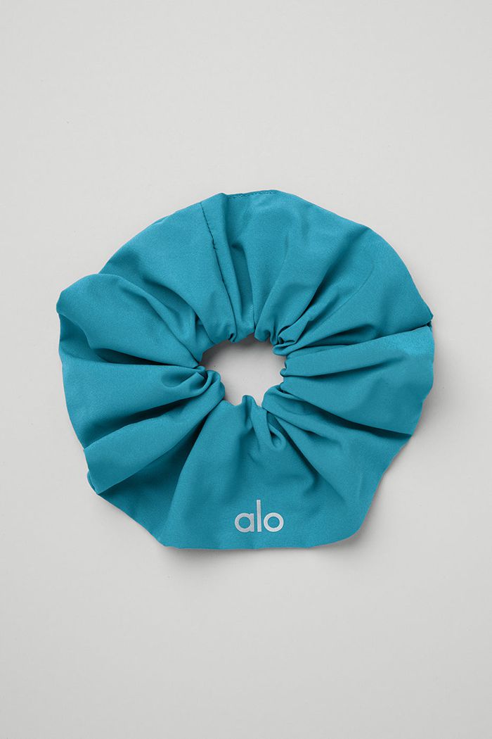 Alo Yoga Oversized Scrunchie Dam Blå | 3458627-RU