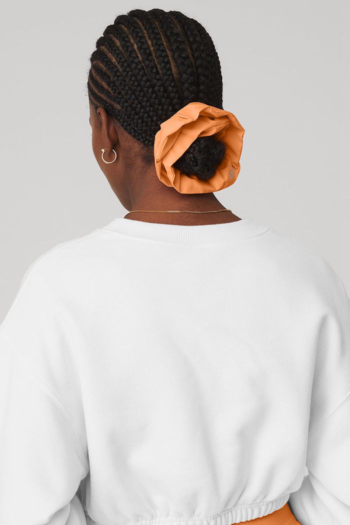 Alo Yoga Oversized Scrunchie Dam Orange | 1698504-JN