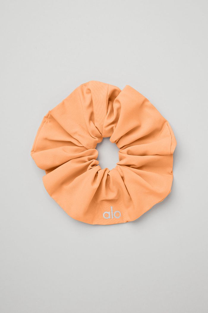 Alo Yoga Oversized Scrunchie Dam Orange | 1698504-JN