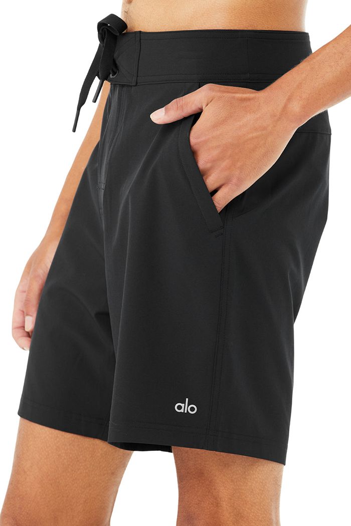 Alo Yoga Plow Board Short Herr Svarta | 1354689-ZV