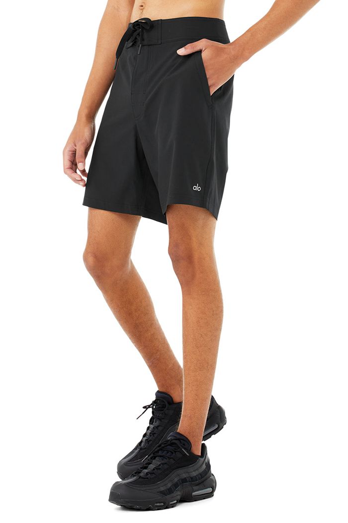 Alo Yoga Plow Board Short Herr Svarta | 1354689-ZV