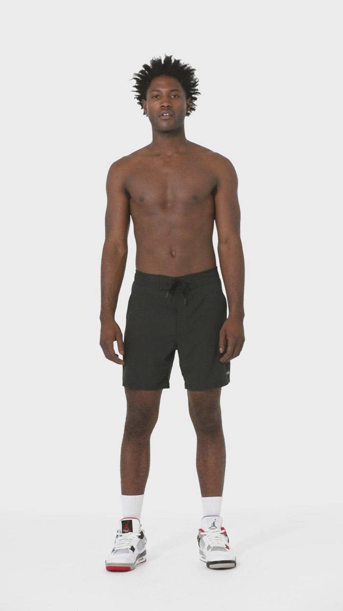 Alo Yoga Plow Board Short Herr Svarta | 3268704-HE