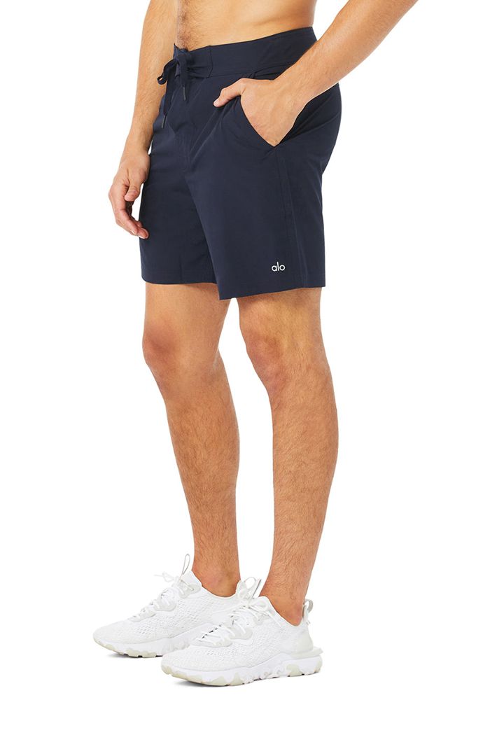 Alo Yoga Plow Board Short Herr Svarta | 3268704-HE