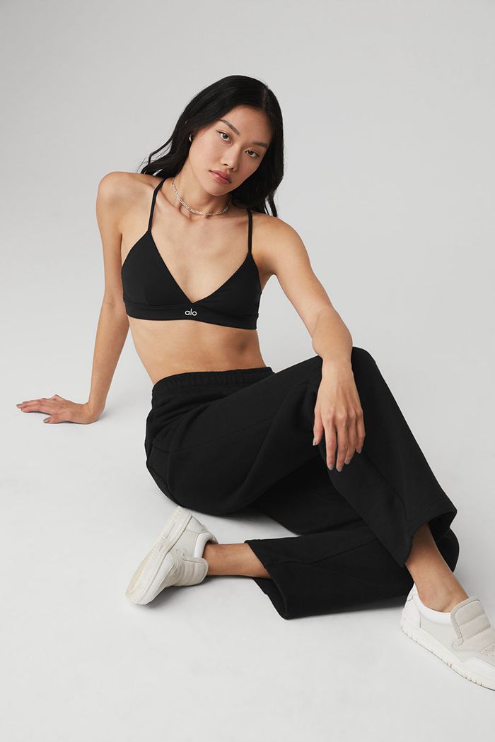 Alo Yoga Renown Sweat Byxor Dam Svarta | 2685493-RB