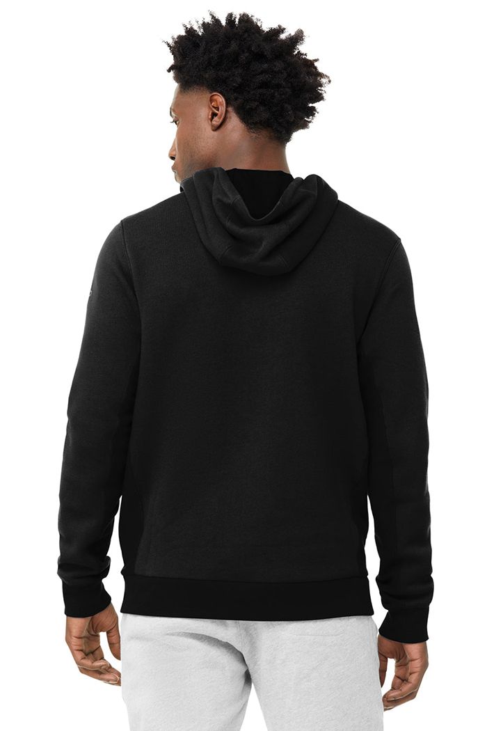 Alo Yoga Runyon Hoodie Herr Svarta | 7251438-RB