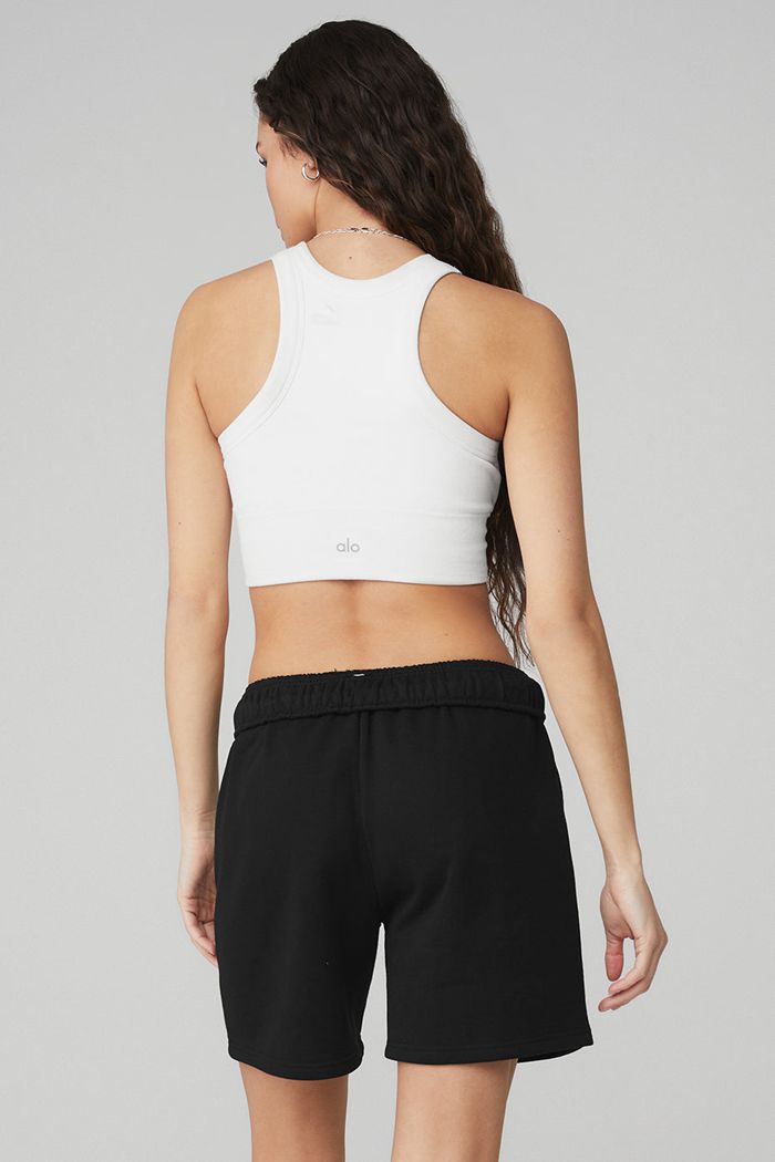 Alo Yoga Seamless Delight High Neck BH Dam Vita | 3879251-MF