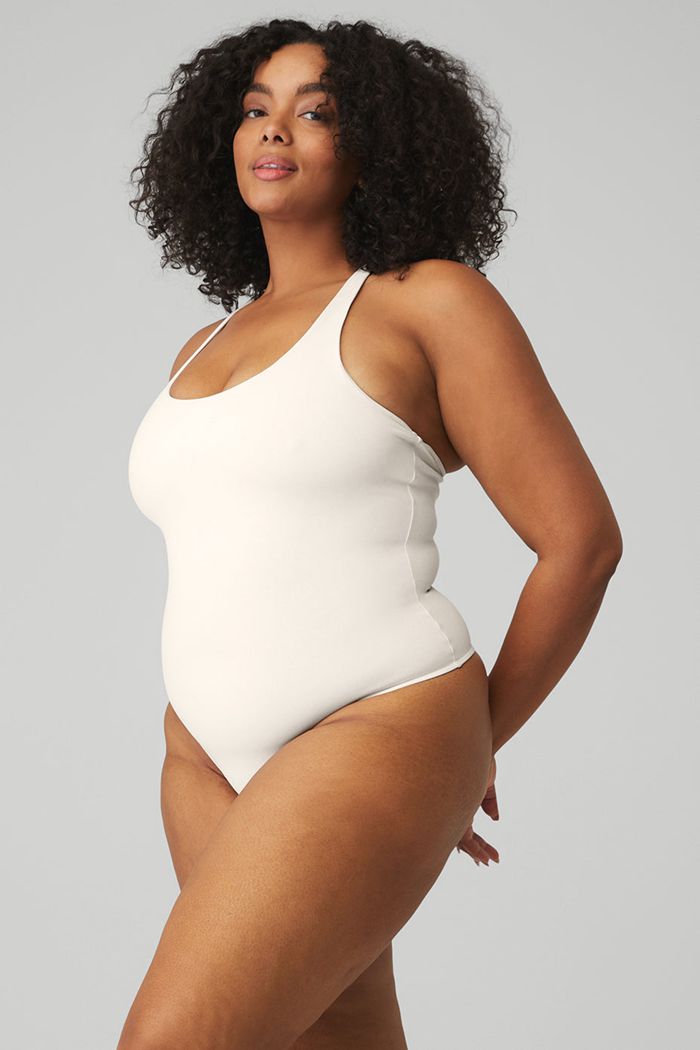 Alo Yoga Sleek Back Bodysuit Dam Vita | 1406387-TC