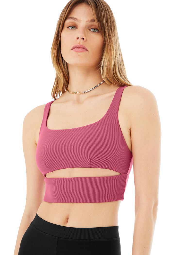 Alo Yoga Slit BH Dam Lila | 8196470-ZK