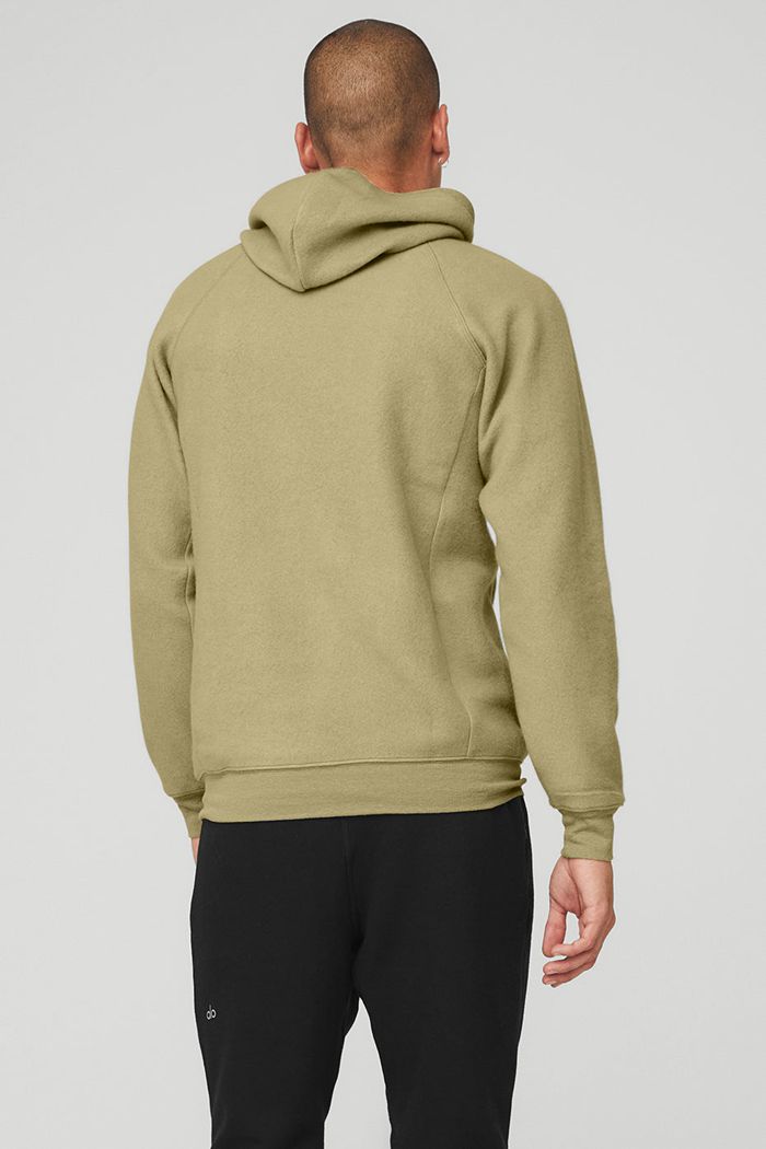 Alo Yoga The Triumph Hoodie Herr Gröna | 7536249-GI