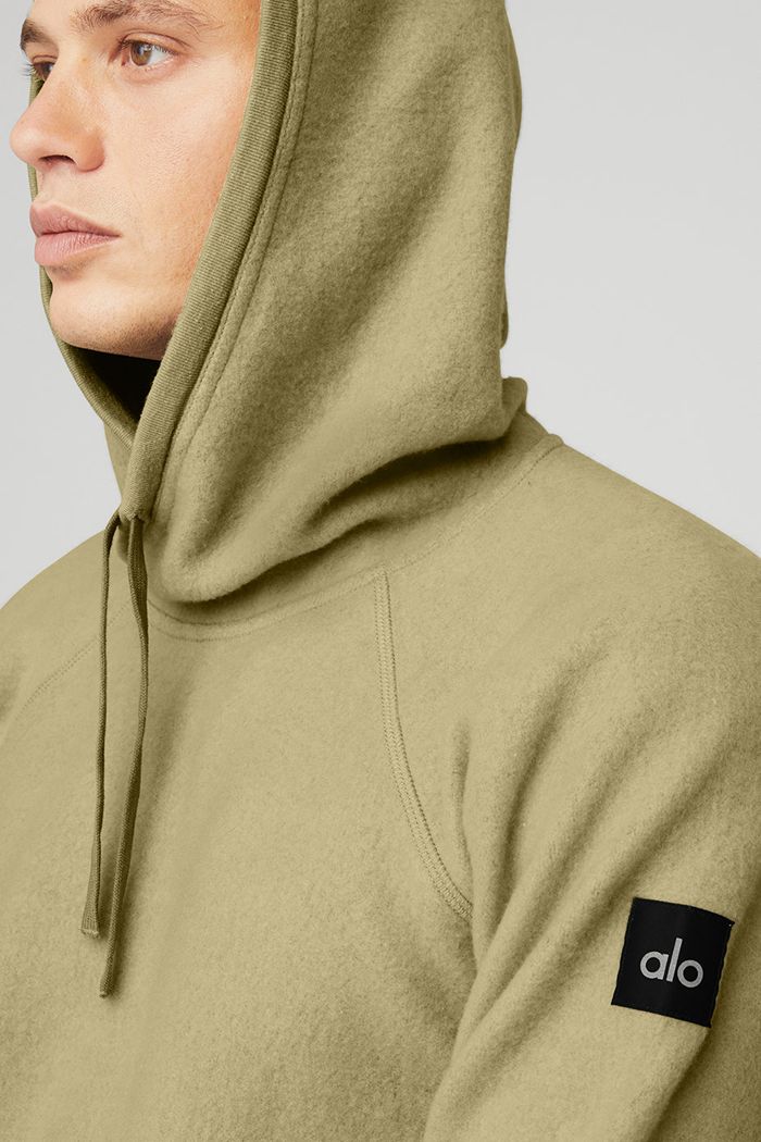 Alo Yoga The Triumph Hoodie Herr Gröna | 7536249-GI