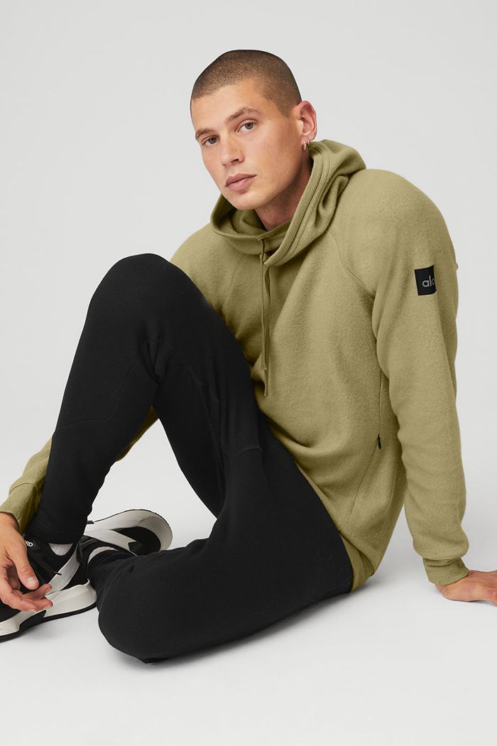 Alo Yoga The Triumph Hoodie Herr Gröna | 7536249-GI