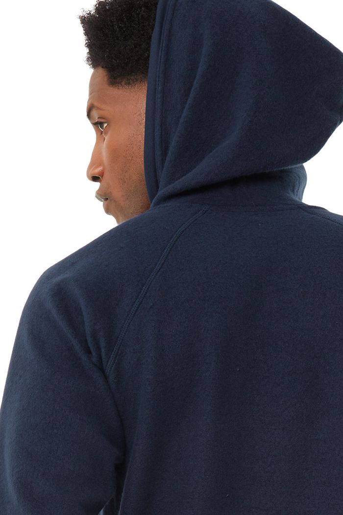 Alo Yoga The Triumph Hoodie Herr Marinblå | 7129068-HP