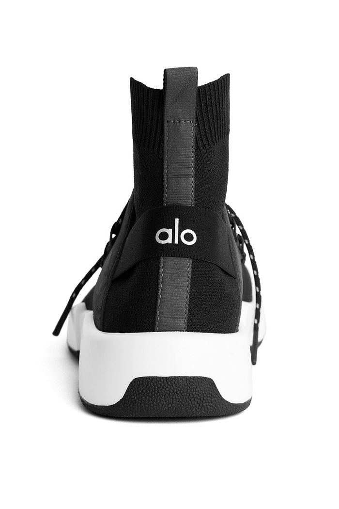 Alo Yoga Wanderer Sneaker Skor Dam Svarta | 0692847-KB