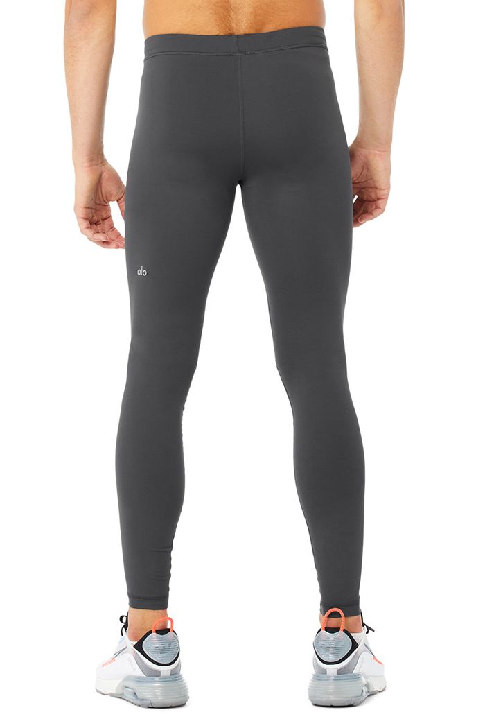 Alo Yoga Warrior Compression Byxor Herr Grå | 3579148-CA