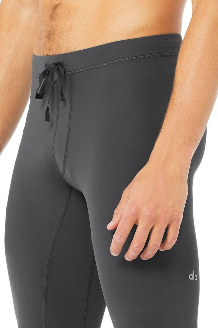 Alo Yoga Warrior Compression Byxor Herr Grå | 3579148-CA