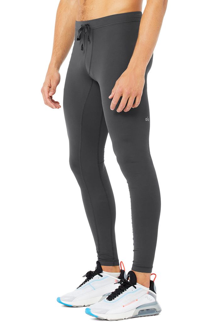 Alo Yoga Warrior Compression Byxor Herr Grå | 3579148-CA